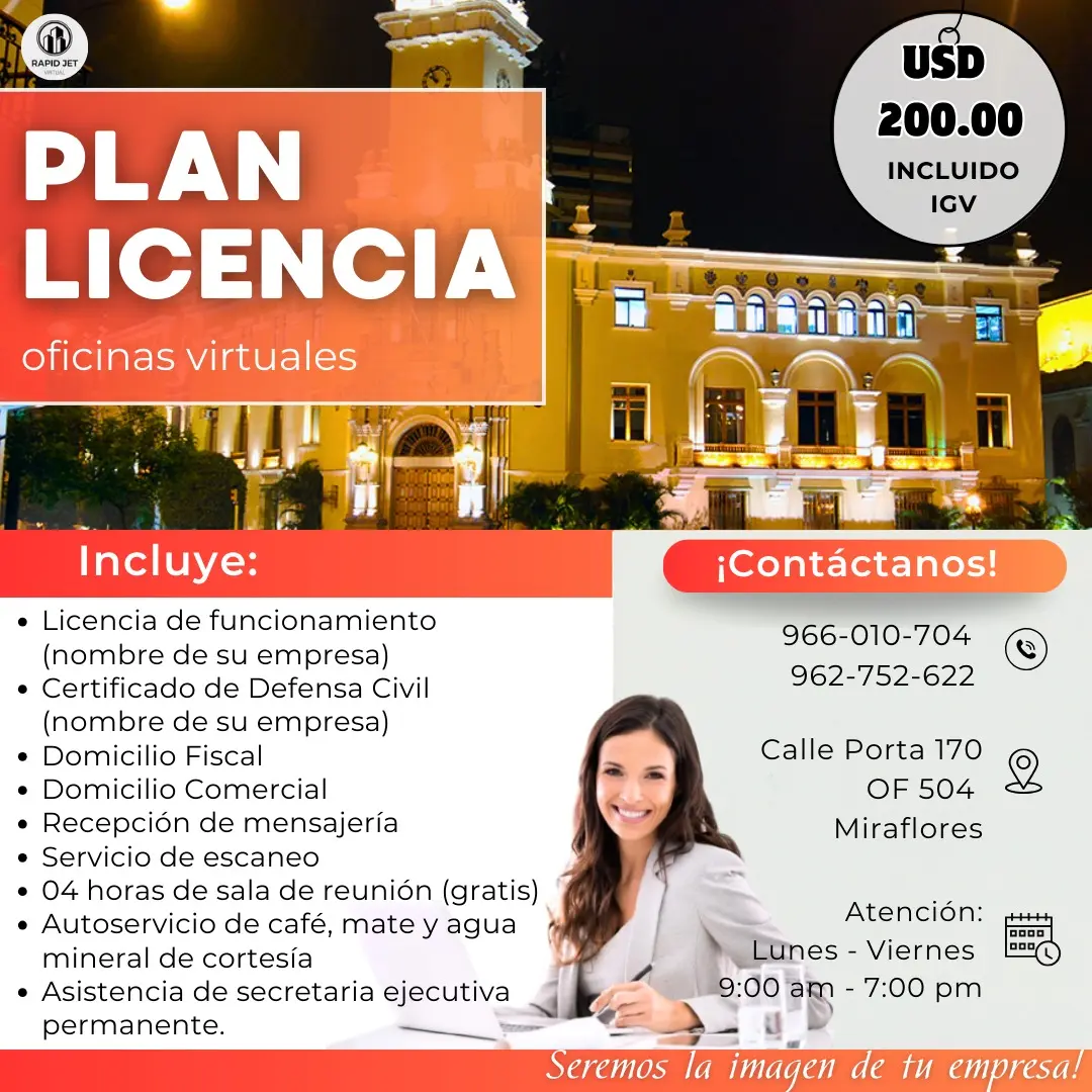 Impulsa tu negocio con el Plan Licencia de Rapid Jet