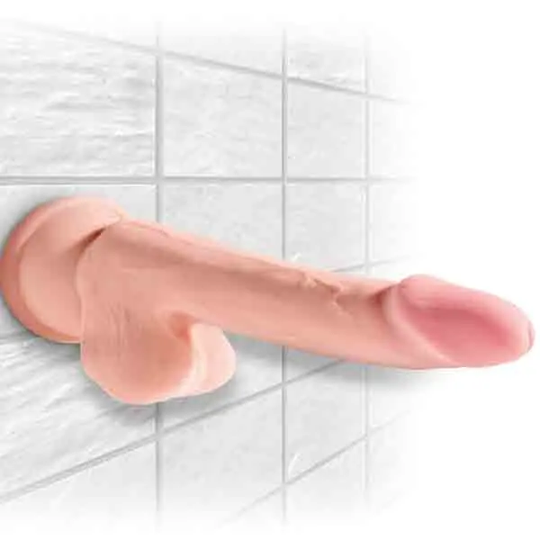 A-CONSOLADOR KING COCK PLUS 65 TRIPLE DENSIDAD CON BOLAS