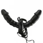 VIBRADOR DOBLE CON CORREA