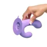 VIBRADOR FANTASY DOBLE PLACER PURPURA