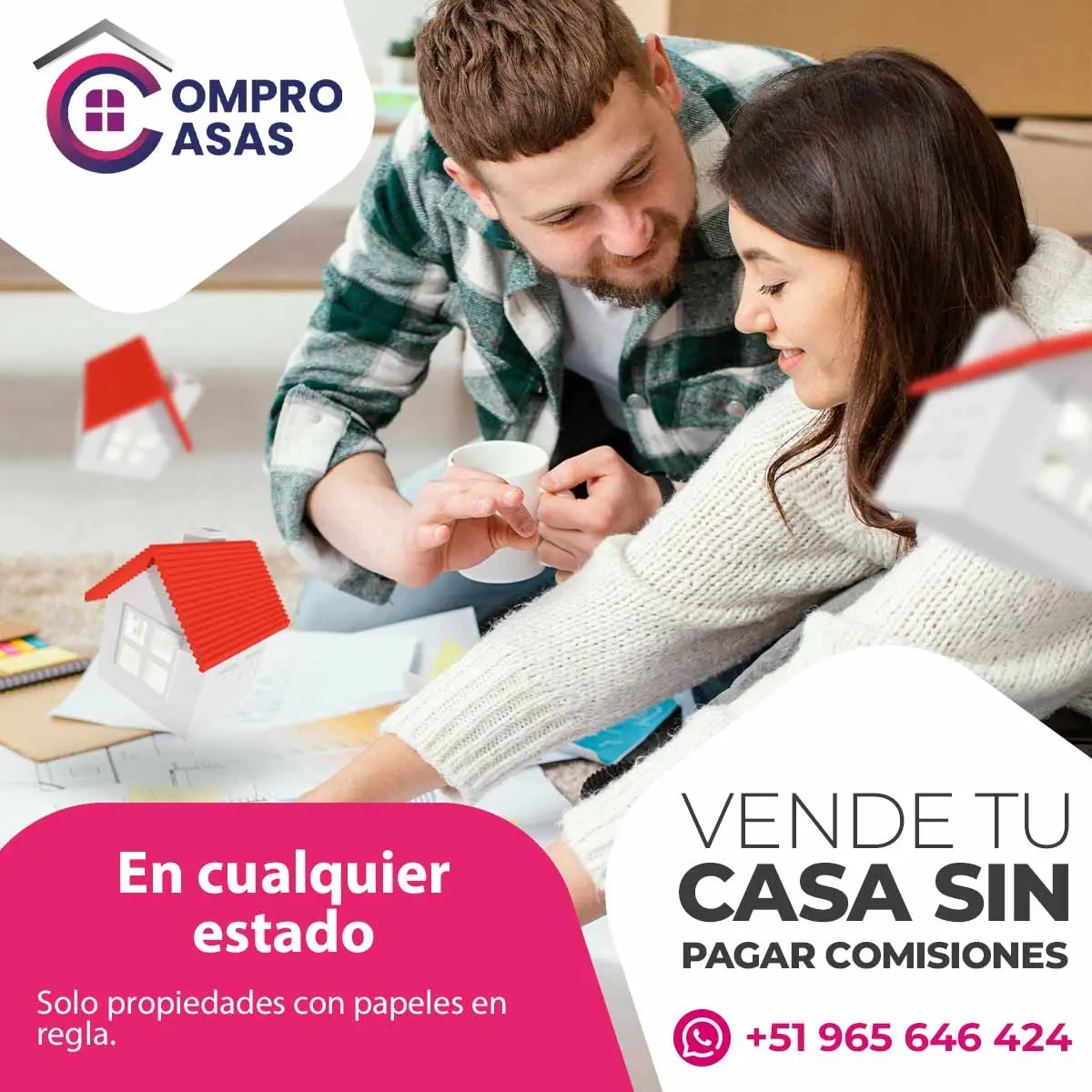 Compro casas al contado y sin intermediarios