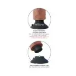 VIBRADOR XTREME KING COCK 7 BRONCEADO