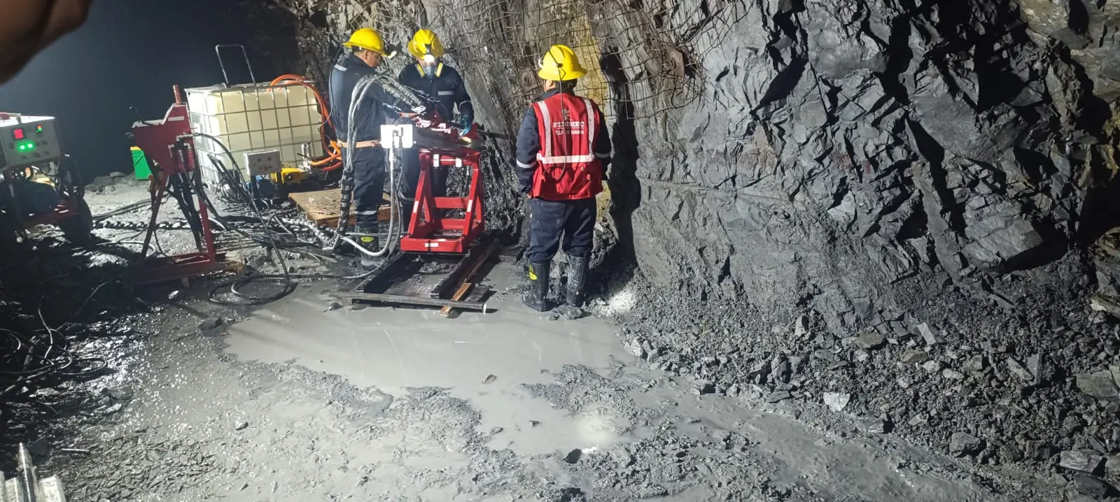 Perforadora Diamantina - Mineria 