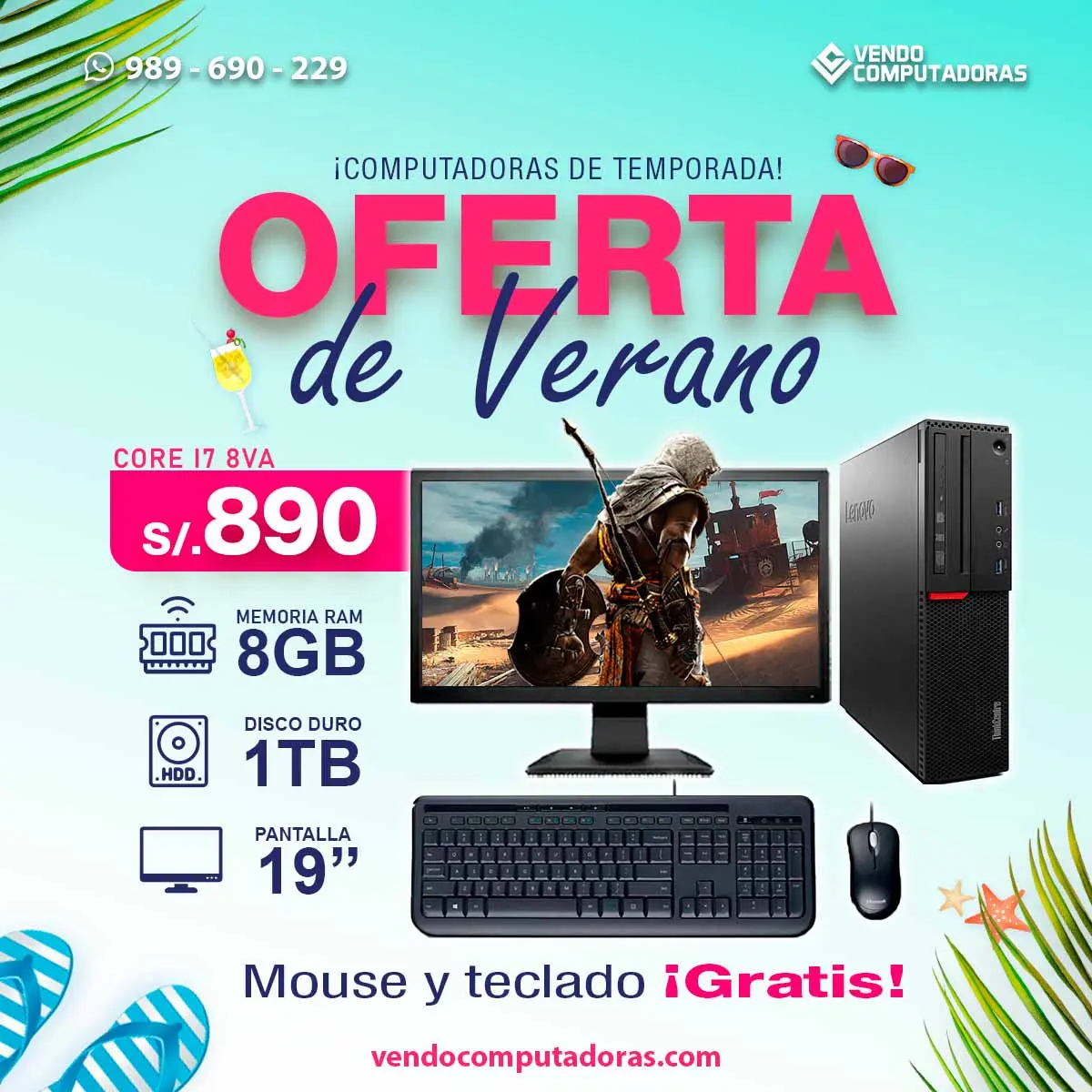 Core i7 8va. Generacion