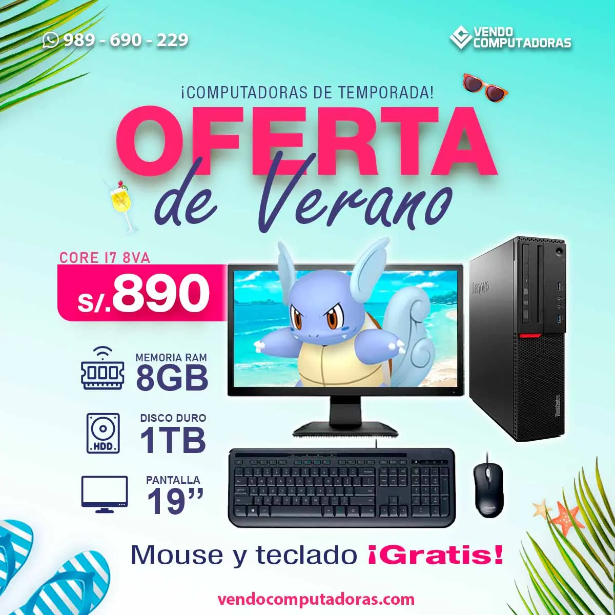 Core i7 8va. Generacion