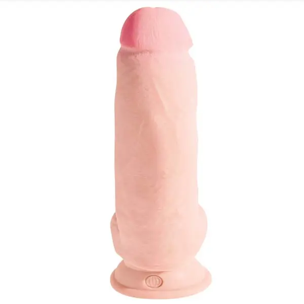 A-CONSOLADOR KING COCK PLUS 10 CON TESTICULOS