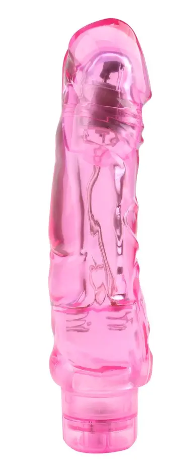 Vibrador Realista Crystal Jelly Limerence Pink
