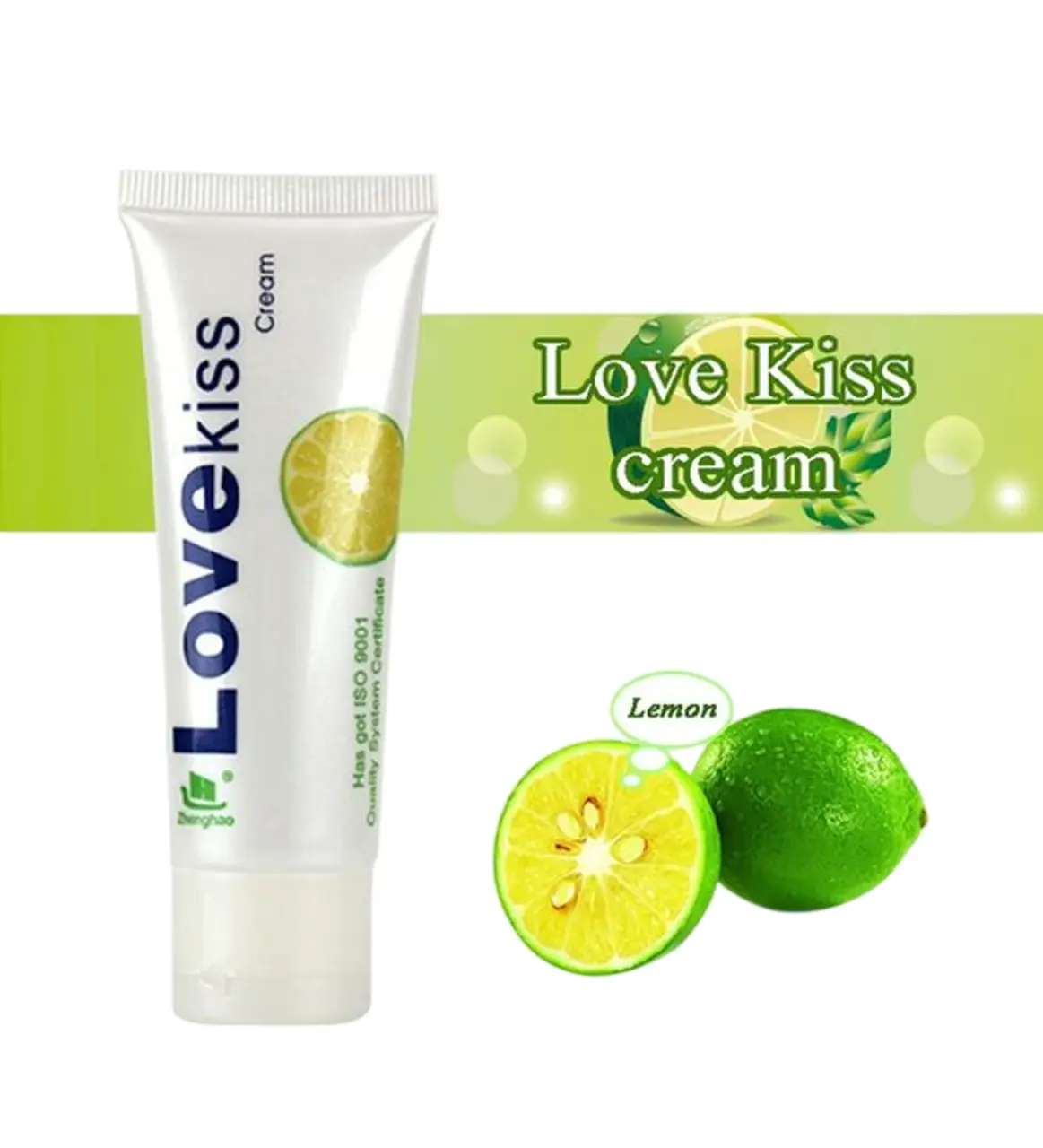 Lubricante Love Kiss Limon