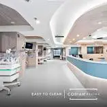 Corian en centros hospitalarios laboratorios consultorios 