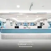 Corian en centros hospitalarios laboratorios consultorios 