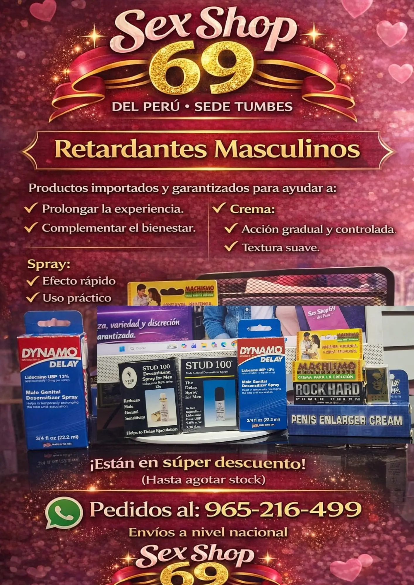 SEX SHOP TUMBES VIBRADOR RABBIT CON PUNTO G 965216499