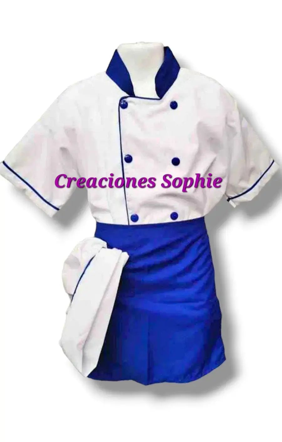 UNIFORME CHEF MINI CHEF DISFRAZ CHEF TRAJE CHEF MINICHEF