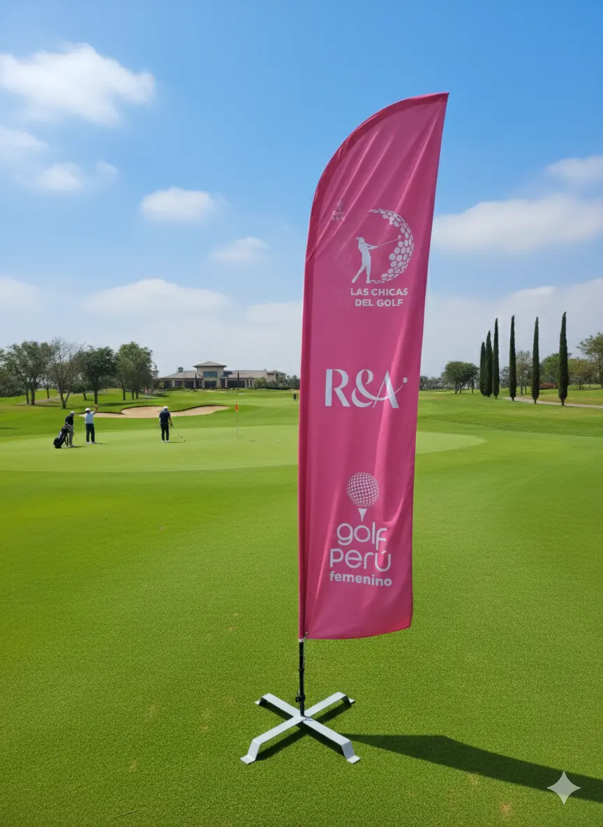 BANDEROLA PUBLICITARIA PARA EVENTOS Y PROMOCIONES