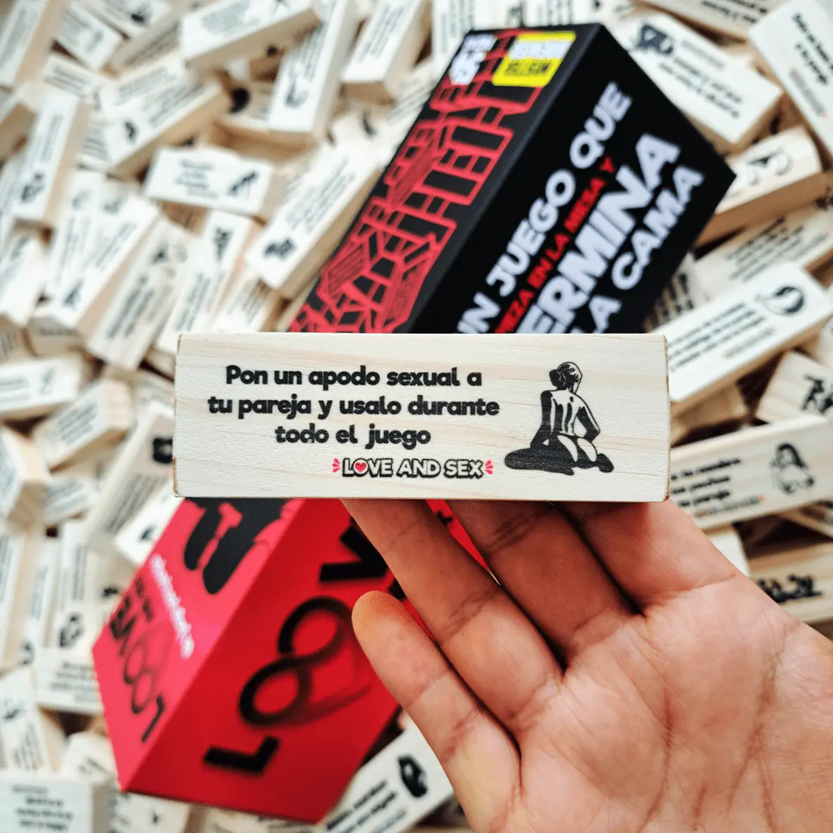 JUEGO PARA PAREJAS QUE DESEEN SALIR DE LA RUTINA- JENGA SEX