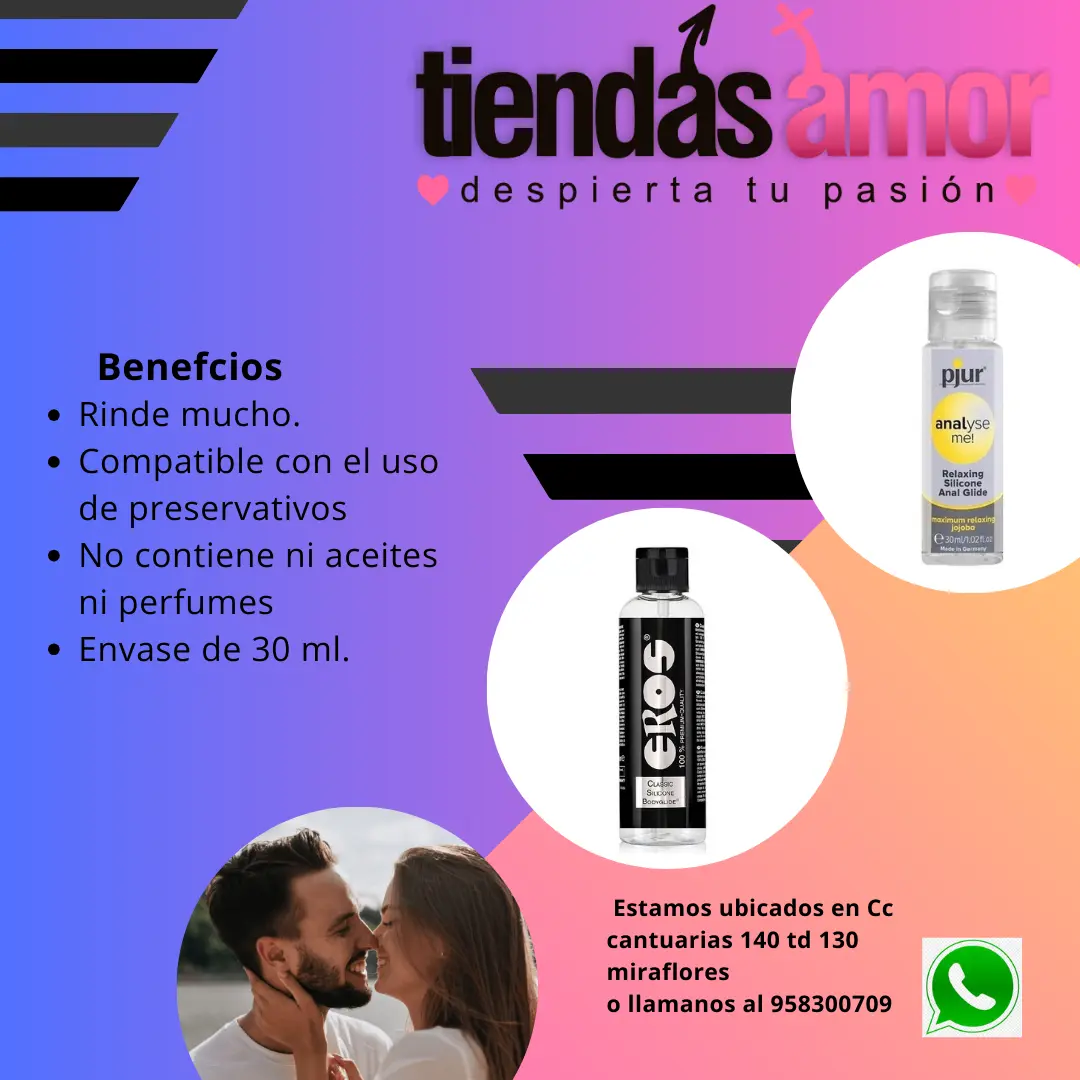 Preservativos y lubricantes TIENDA AMOR SEXSHOP MIRAFLORES 