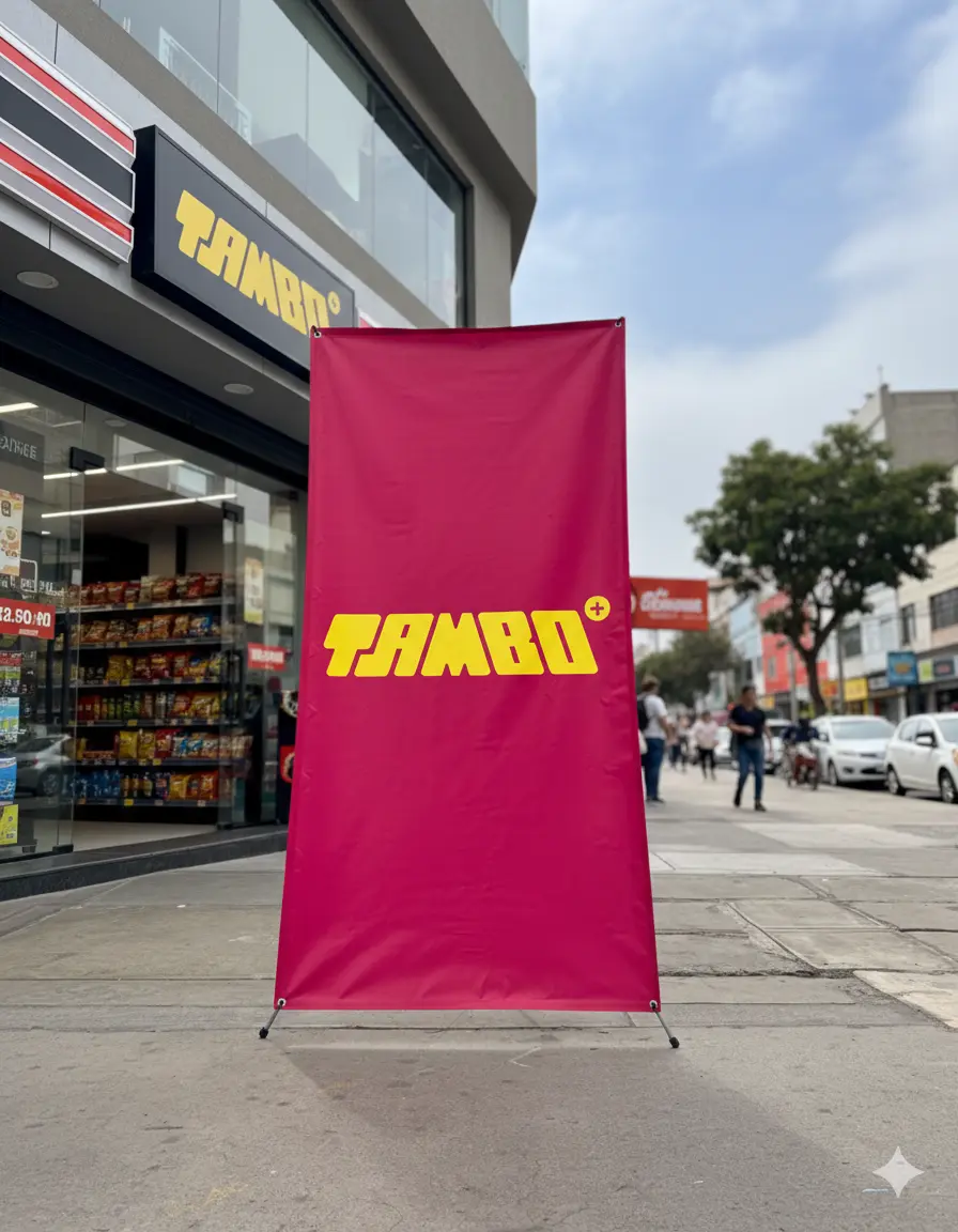 PARANTE X ARAÑA PUBLICITARIO EN LIMA PARA EVENTOS Y PROMOCIÓ