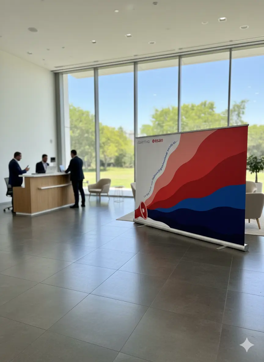 ROLL SCREEN EXTRA WIDE EN LIMA DISPLAY PUBLICITARIO GRAN FOR