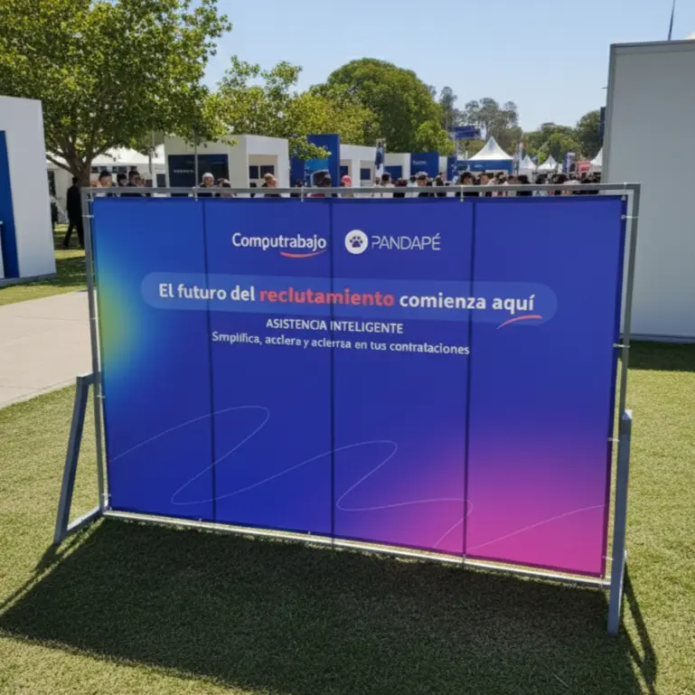 BACKING FIERRO EXTERIOR RESISTENTE PARA PUBLICIDAD