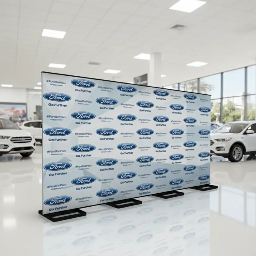 BACKING EXTERIOR DE FIERRO PARA CAMPAÑAS Y EVENTOS