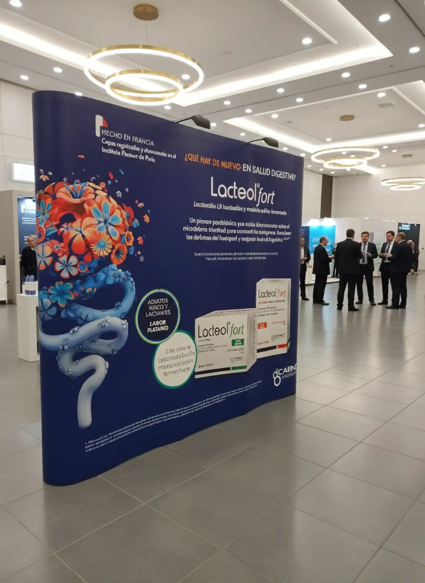 Backing recto doble cara para eventos y promociones