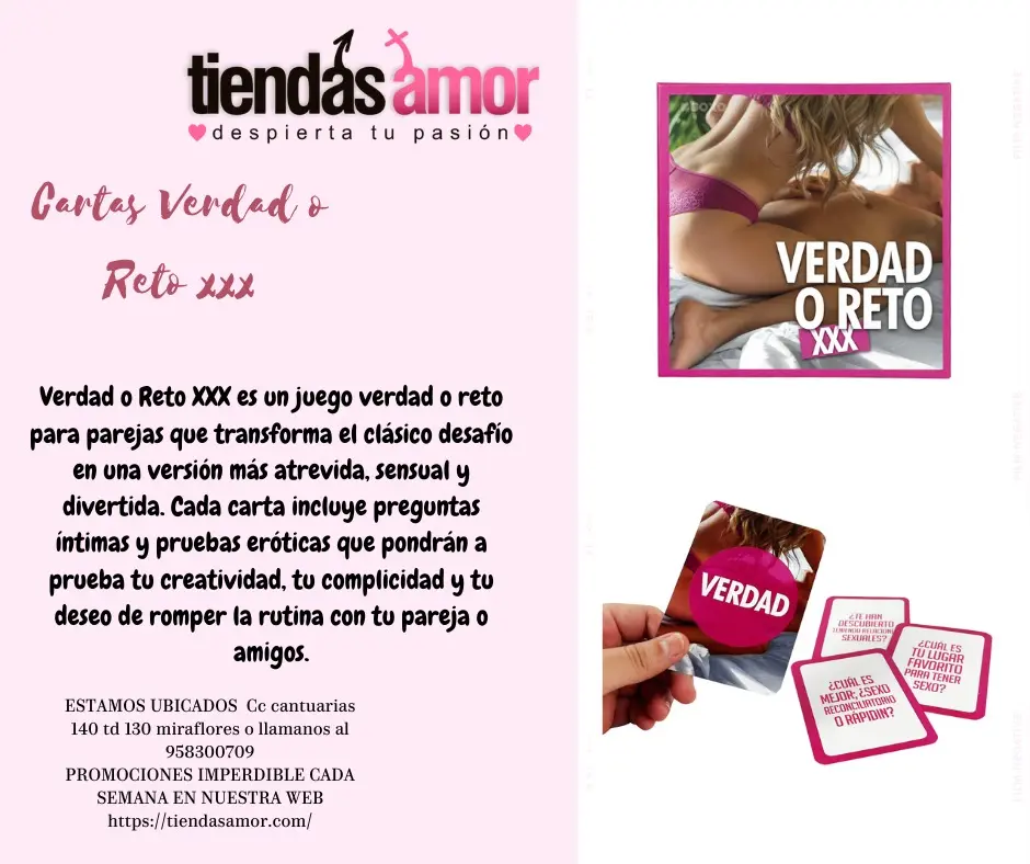 Accesorios sexuales Y JUEGOS PARA PAREJAS