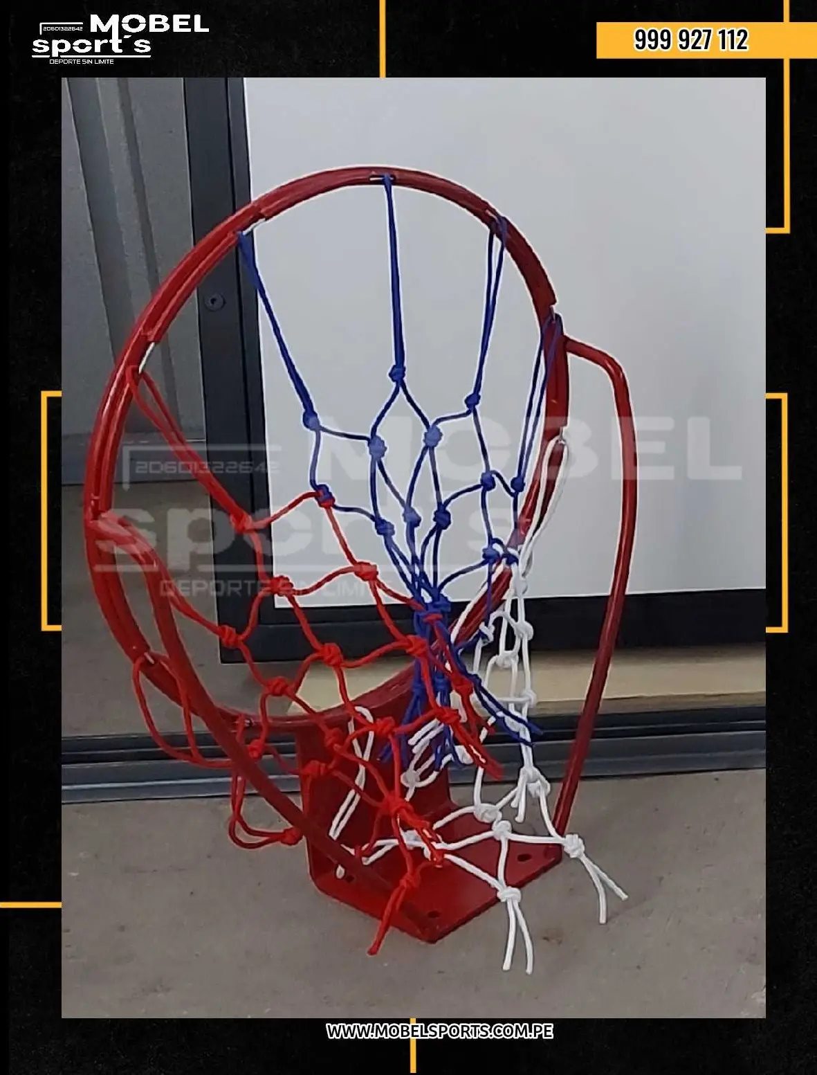 Tablero Castillo de basquet Mobel Sports