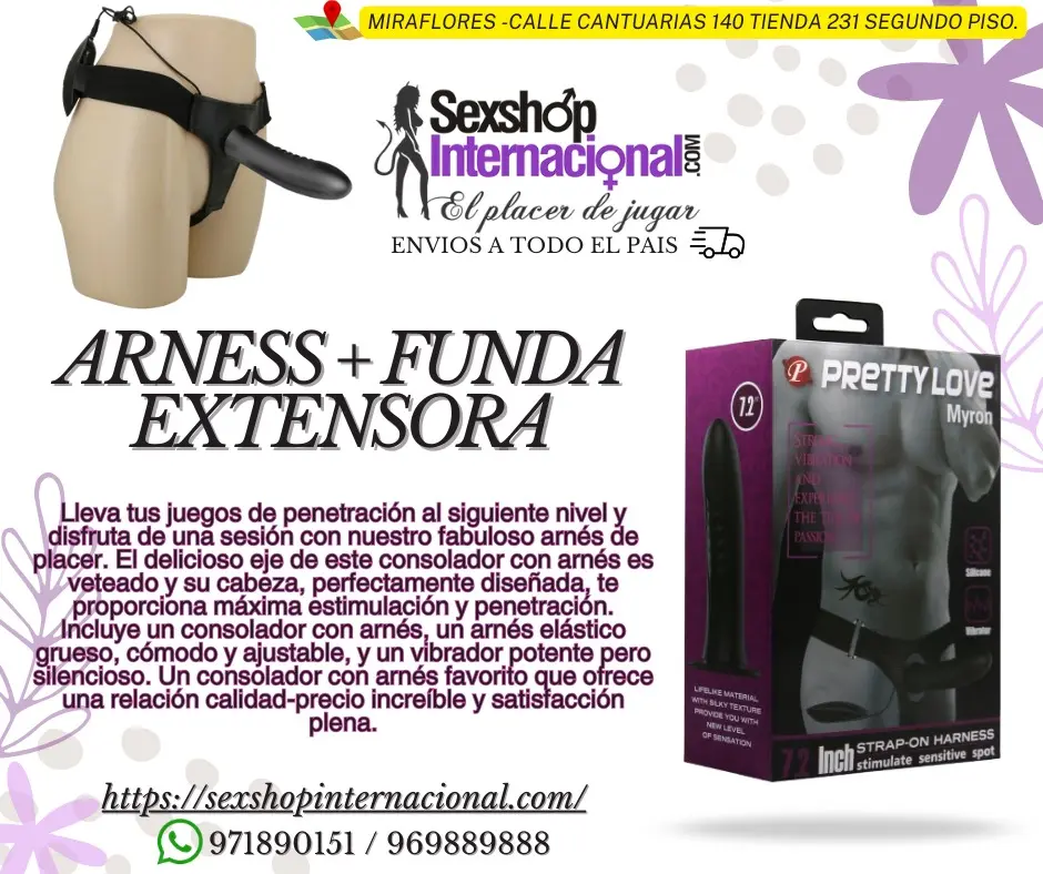 FUNDA EXTENSORA AUMENTA EL TAMAÑO DE TU PENE- SEXSHOP SURCO