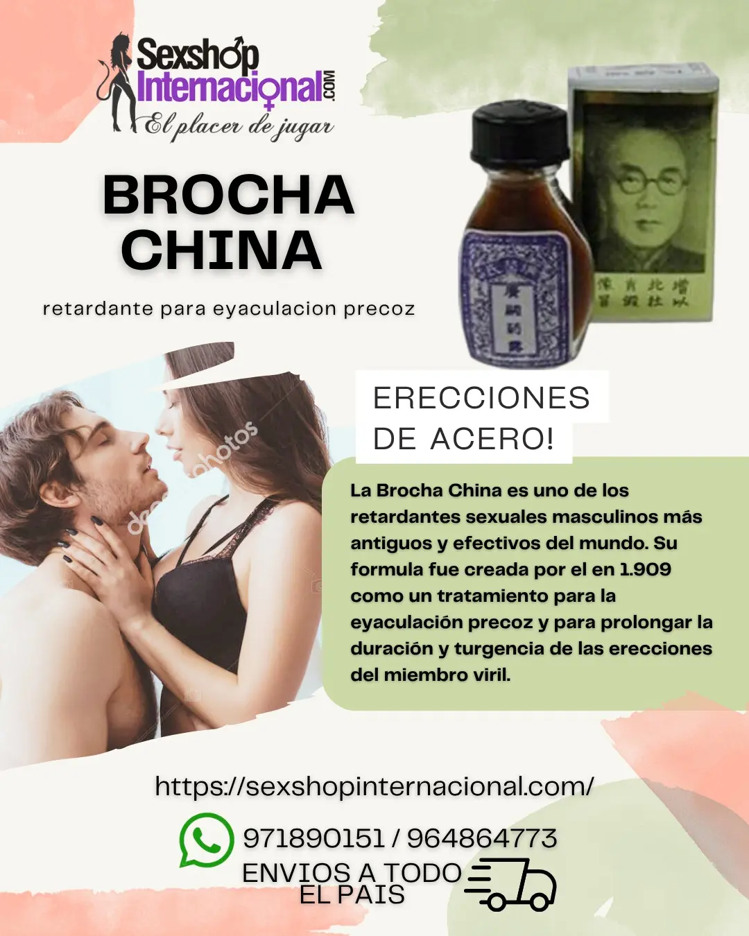  Sprays y retardantes SEXSHOP INTERNACIONAL SAN ISIDRO