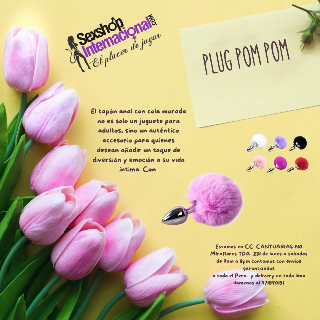 PLUG ANALES CON COLITAS EN TIENDA EROTICA MIRFLORES LIMA
