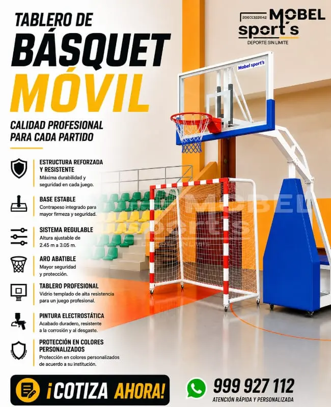 Tableros de basquet I movil I mobel sports