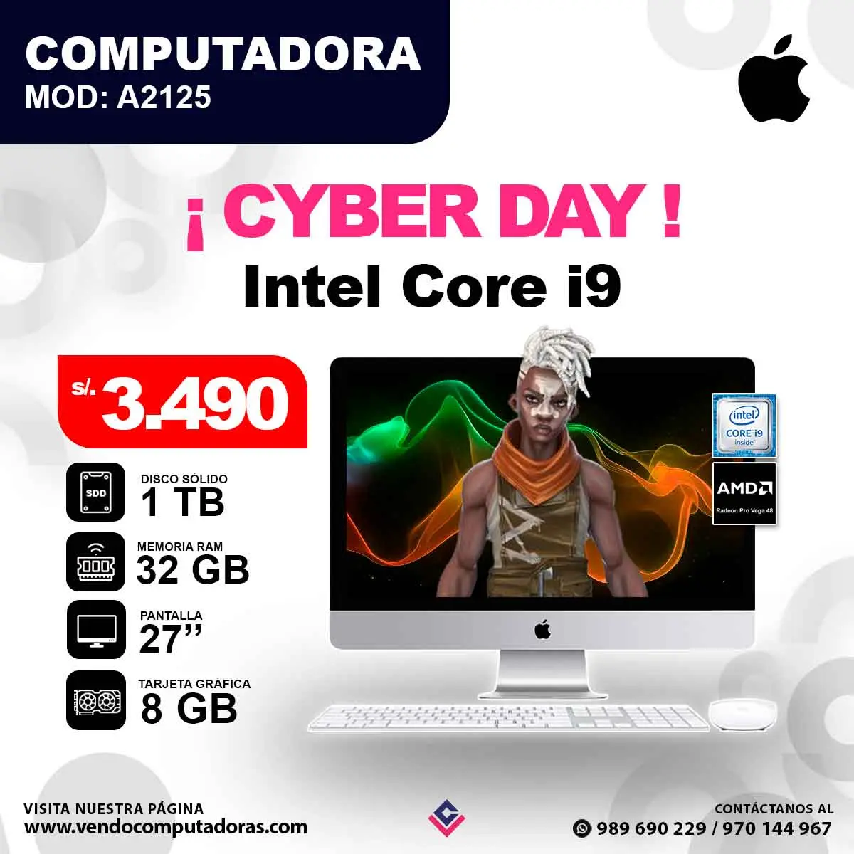 iMac A2125 Intel Core i9