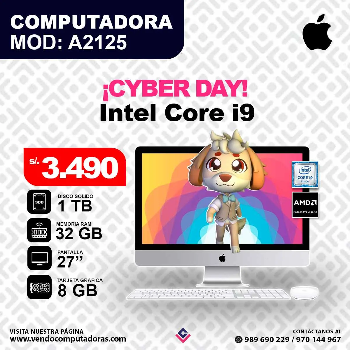 MAC Core i9 A2125
