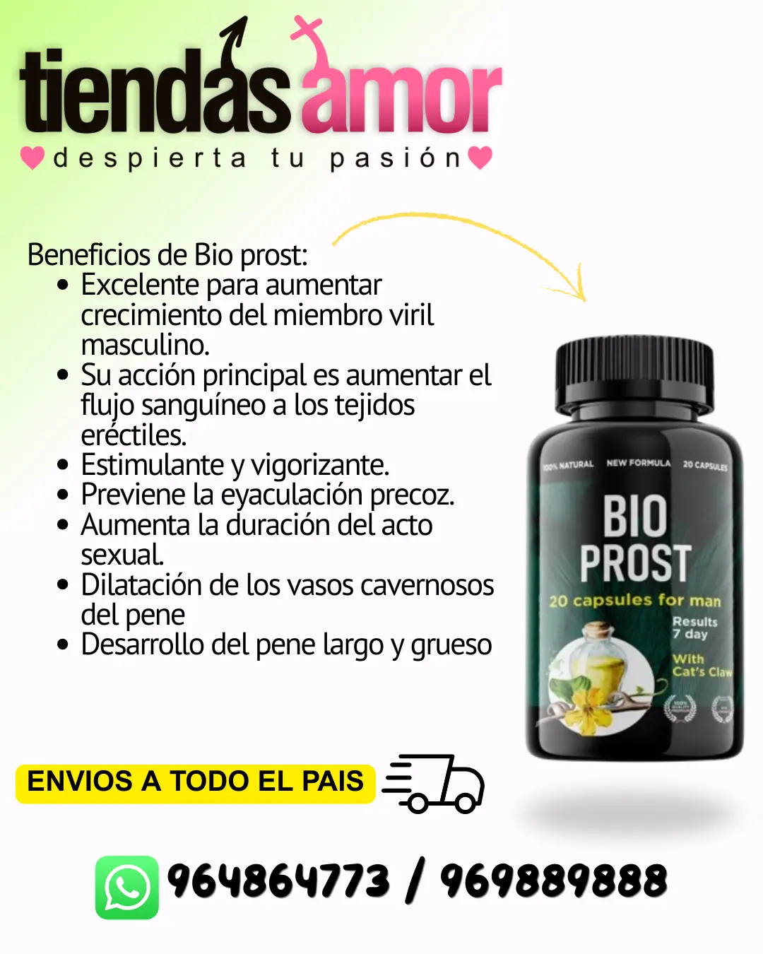 Potenciadores mejoran la energía física la potencia sexual