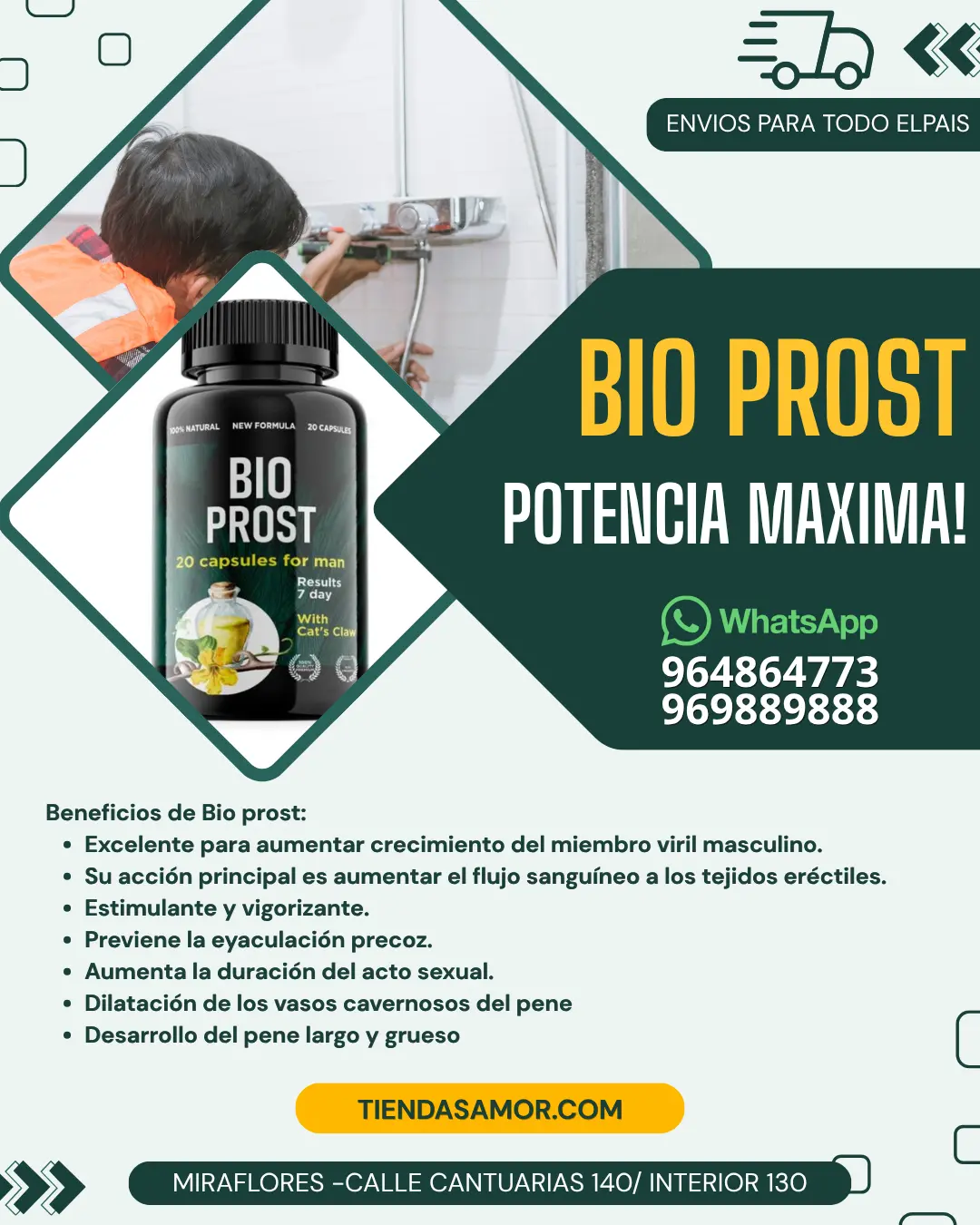 Potenciadores TIENDAS AMOR SEXSHOP 958300709