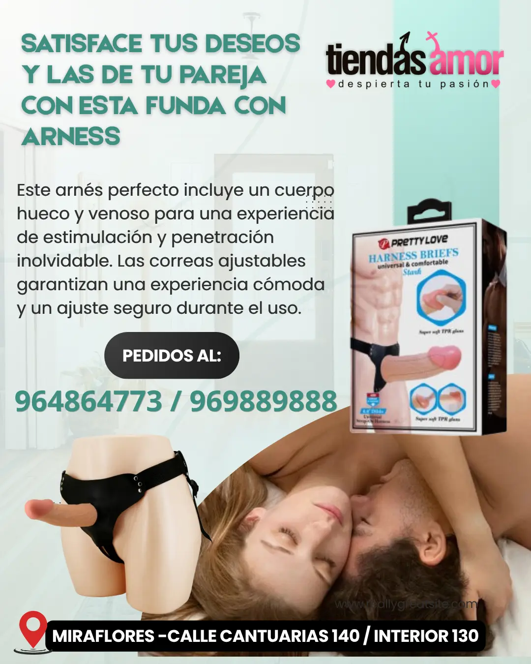 Harness Briefs Stark TIENDAS AMORSEXSHOP MIRAFLORES
