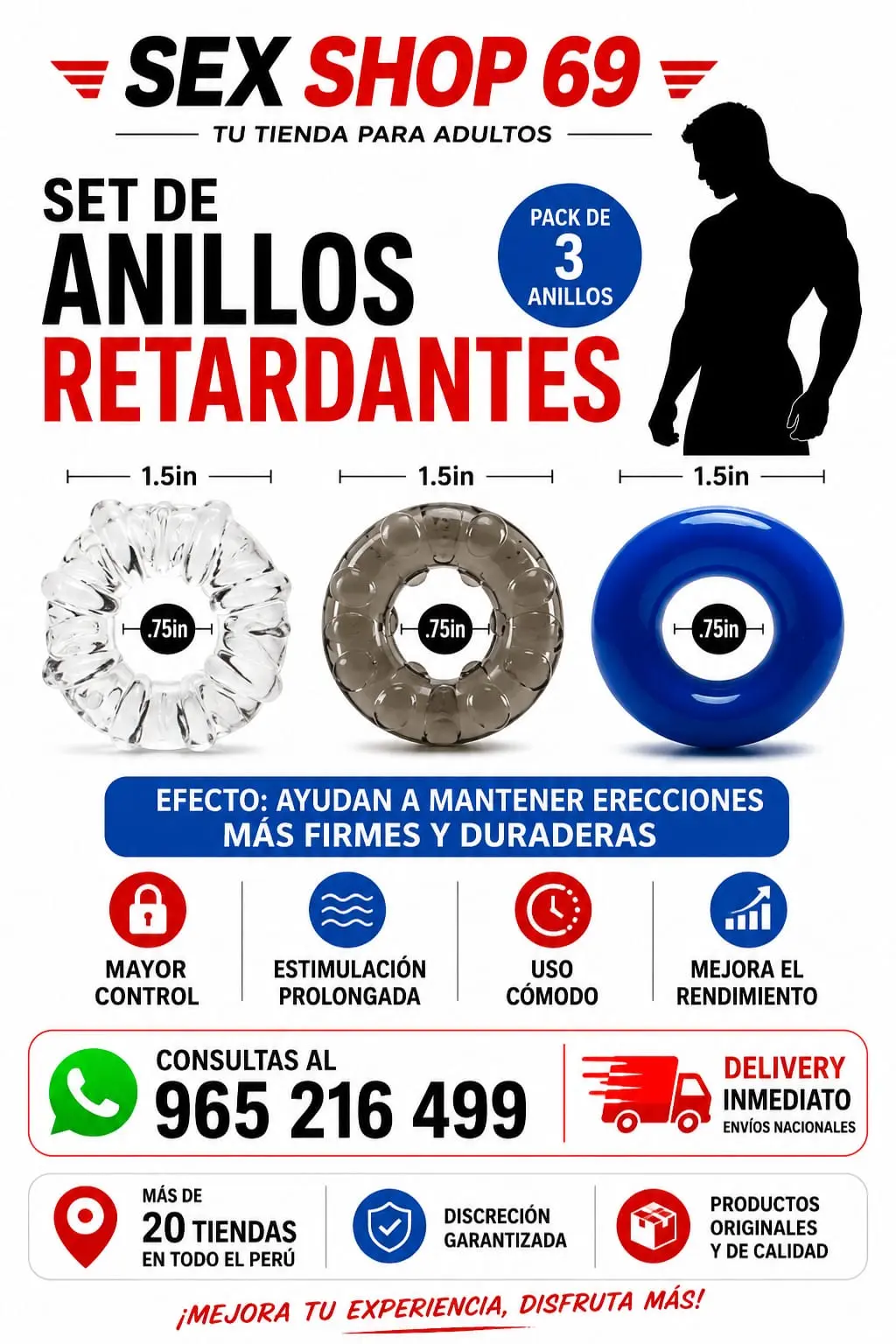 Retardantes Fundas Accesorios íntimos para regalar 