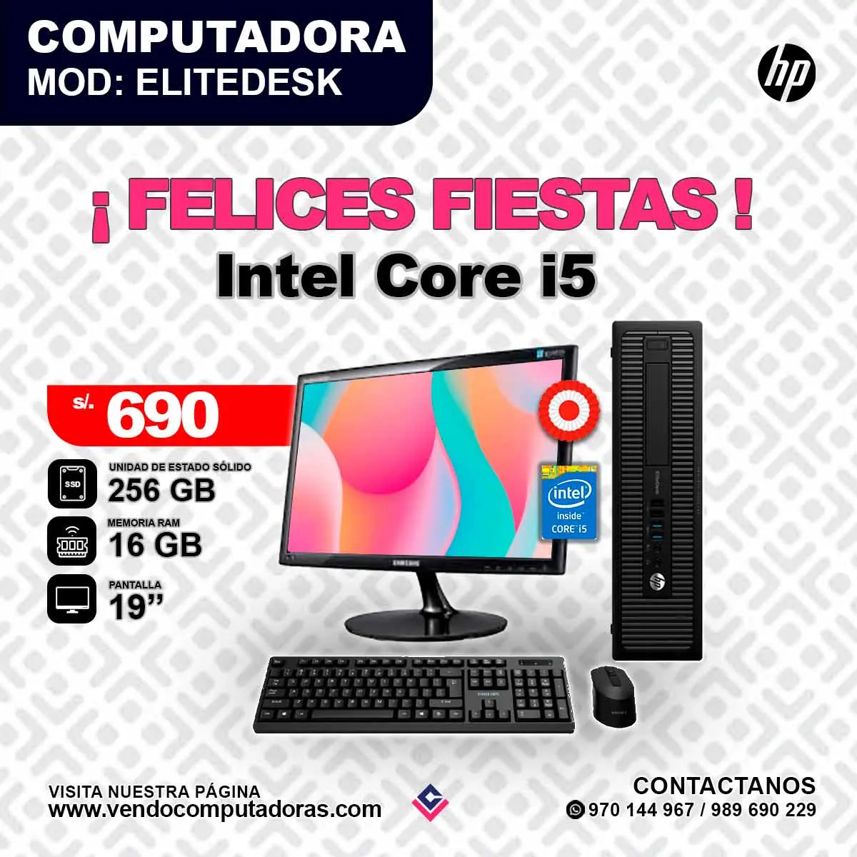 Computadora DELL Intel core i5 