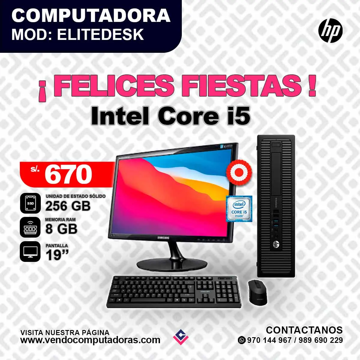 Computadora SAMSUNG Intel core i5 