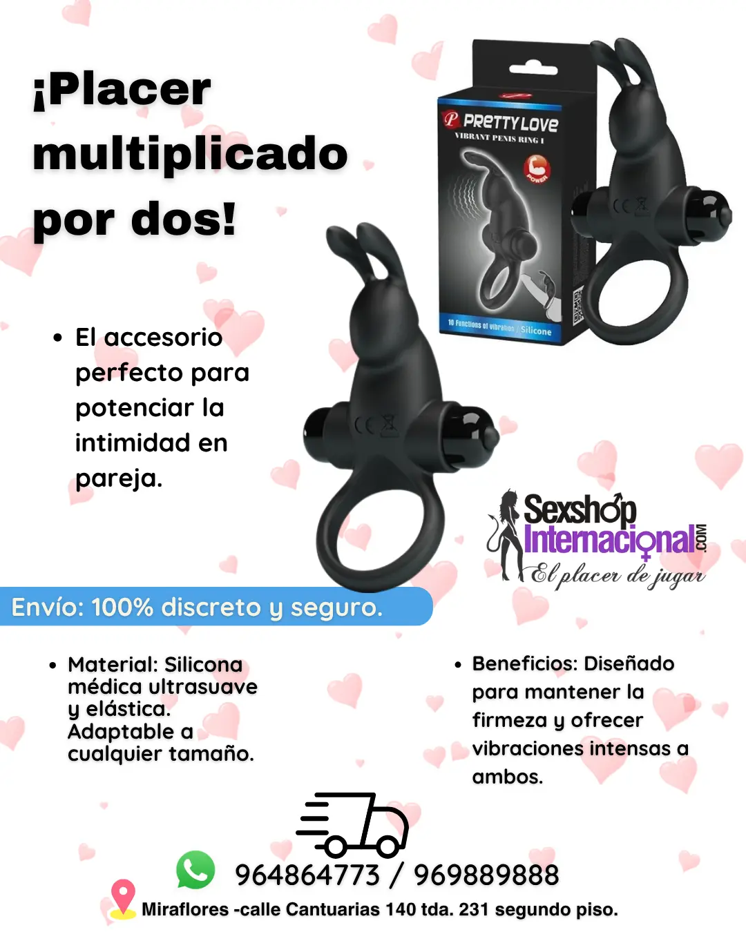 Novedades en Juguetes para Adultos - SEXSHOP MIRAFLORES LIMA