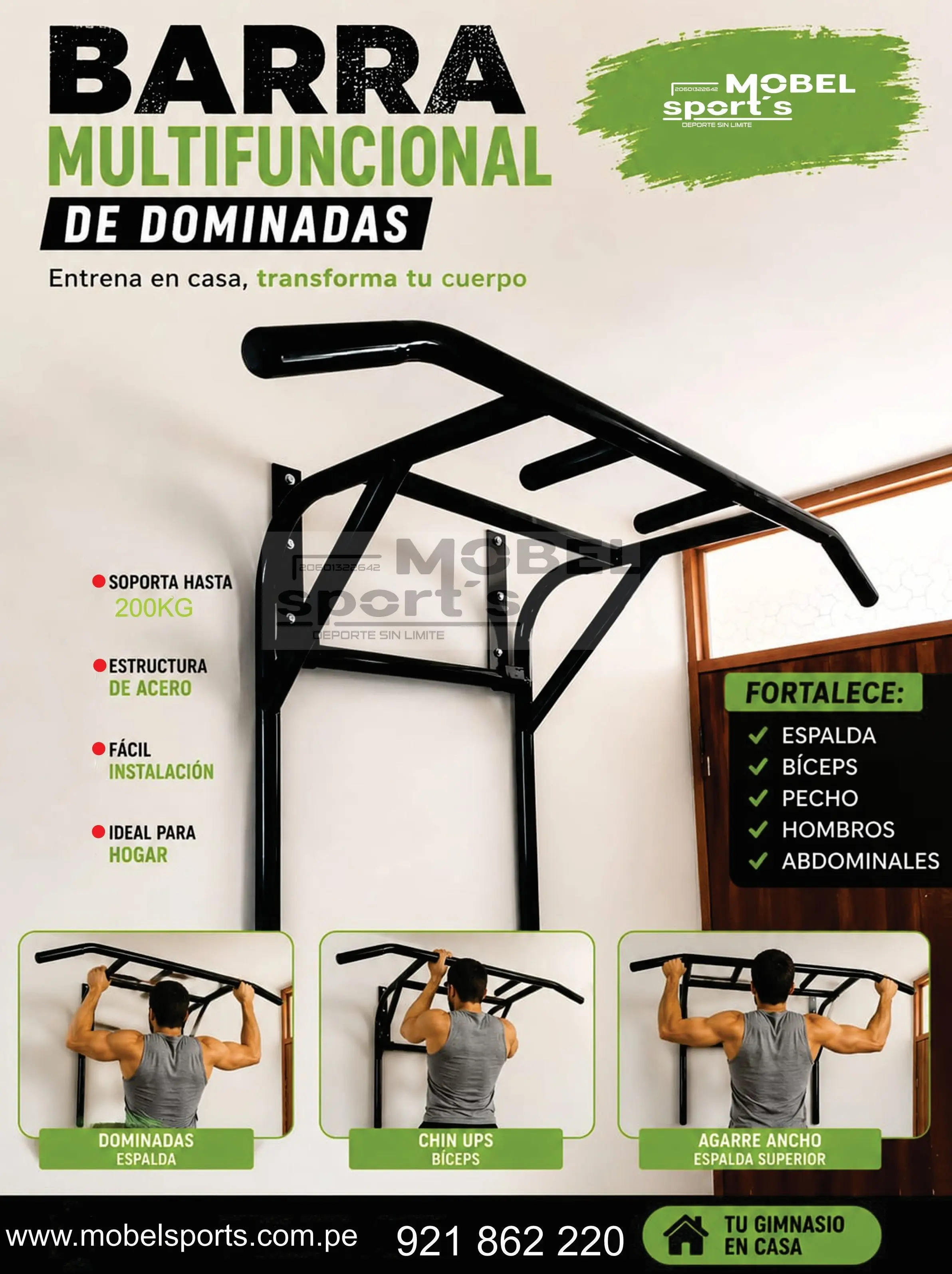 entrenamiento en casa mobel sports