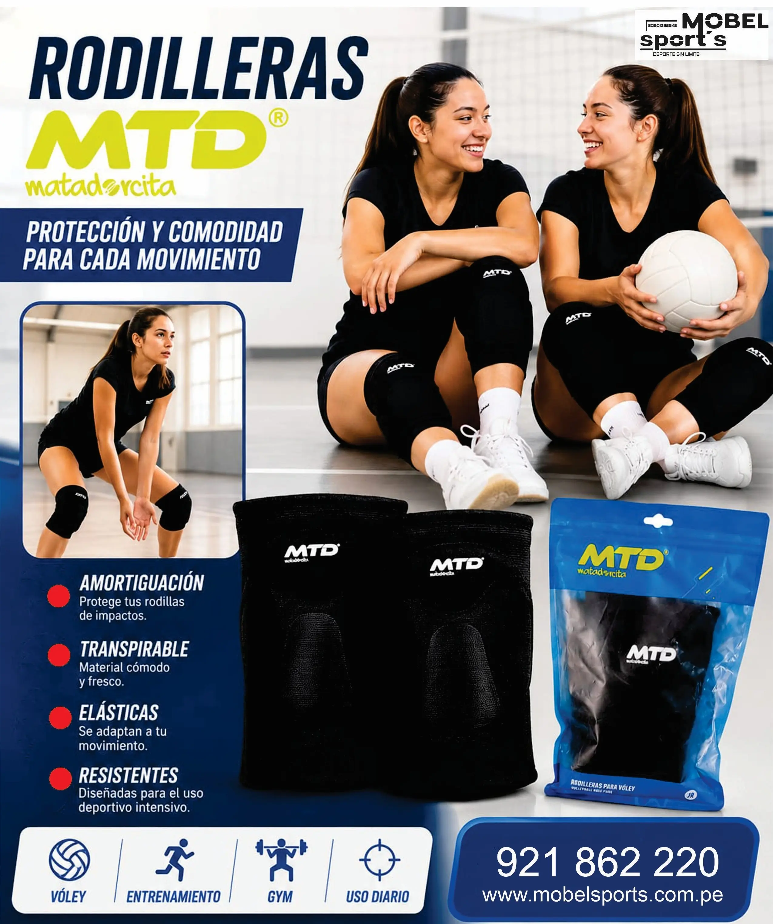 Entrenador de saque y remate mobel sports 