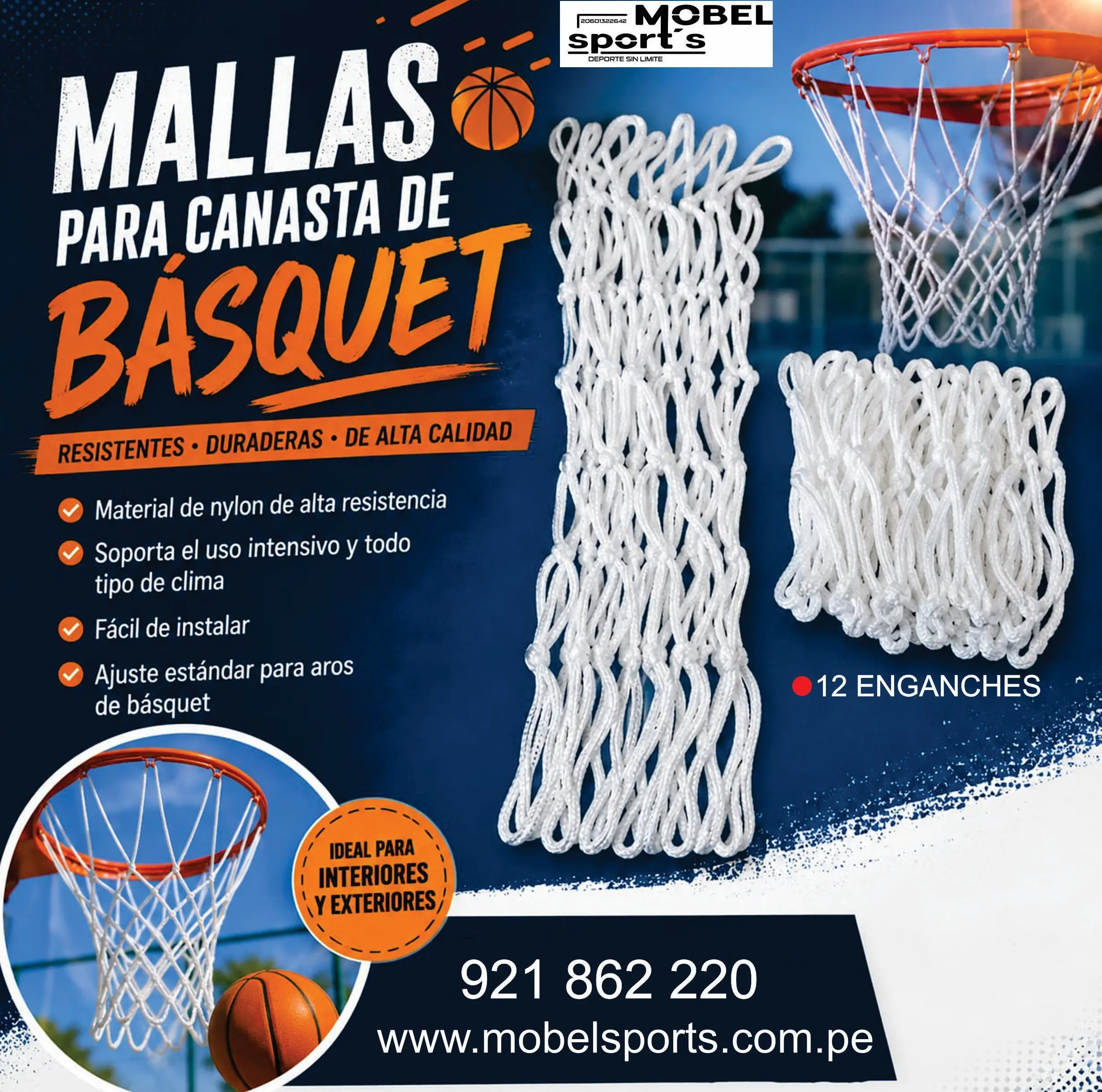 Básquet para niños MOBEL SPORTS