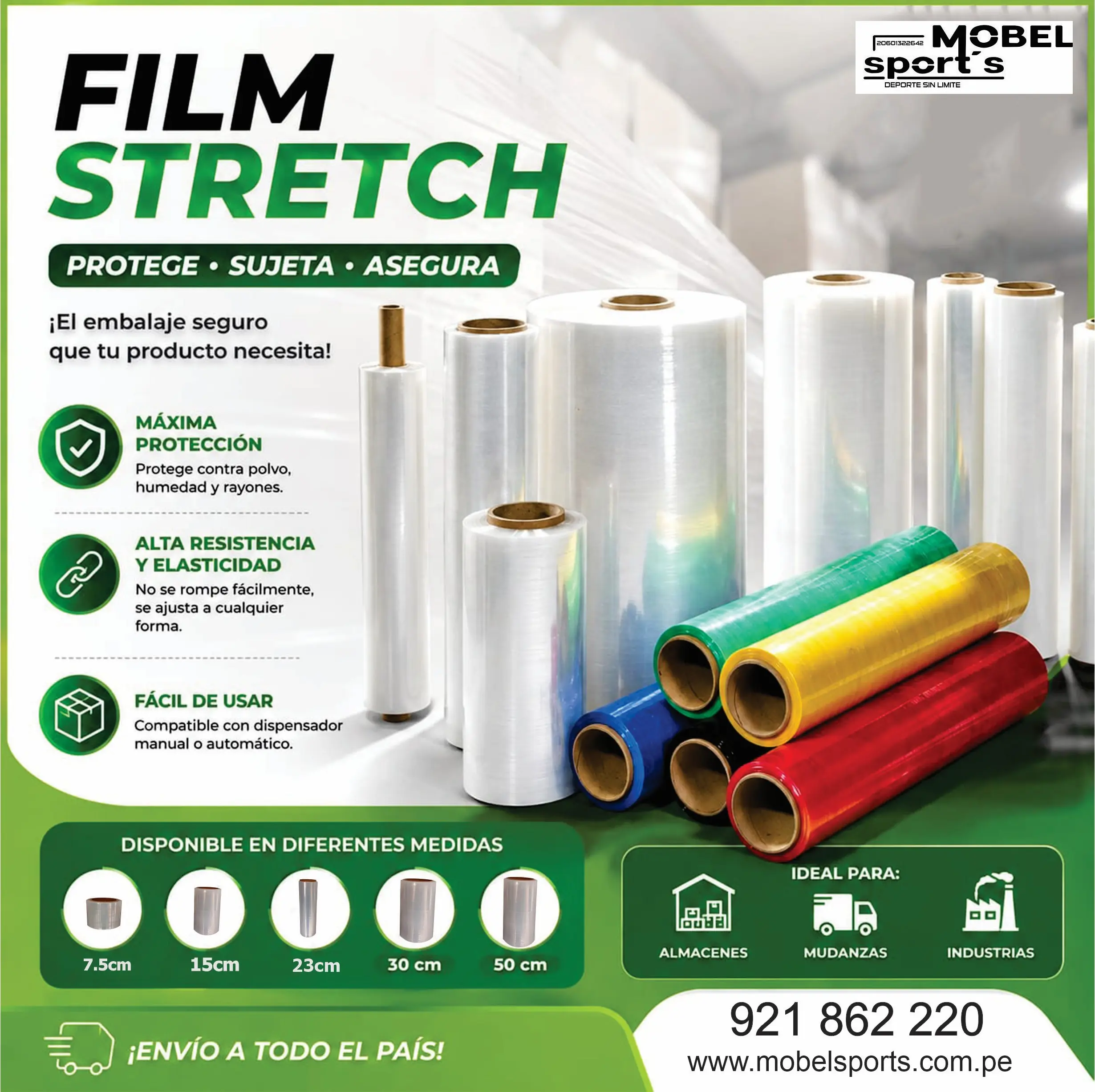 Cinta Packing para Cajas mobel spostes