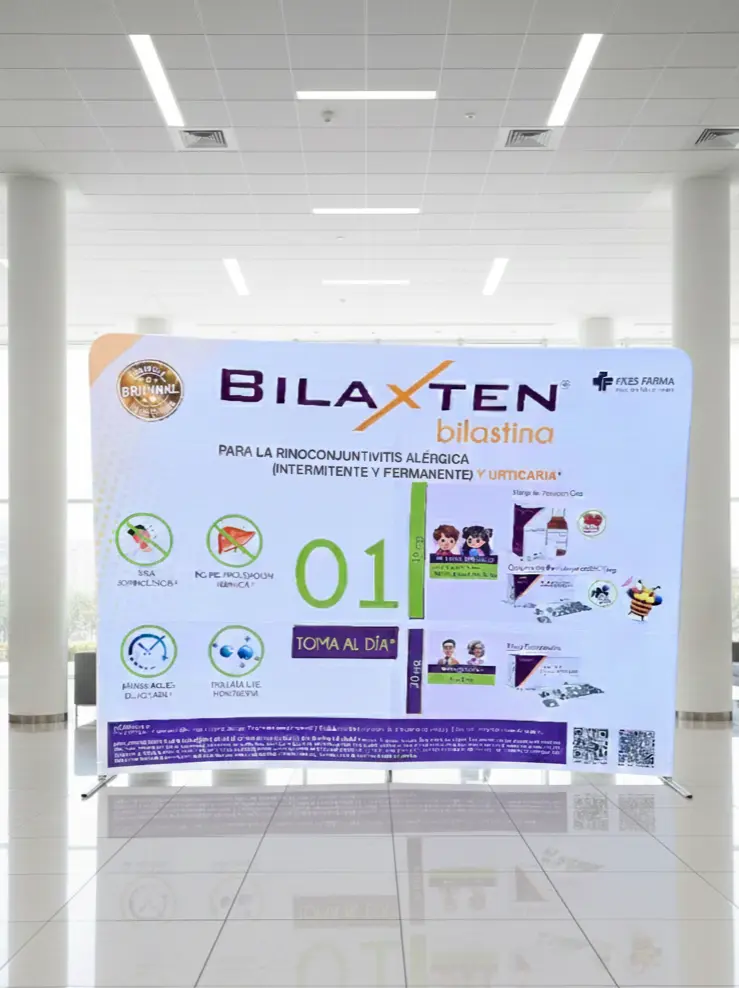 BACKING DE TENSIÓN RECTO PUBLICITARIO PORTÁTIL PARA EVENTOS 