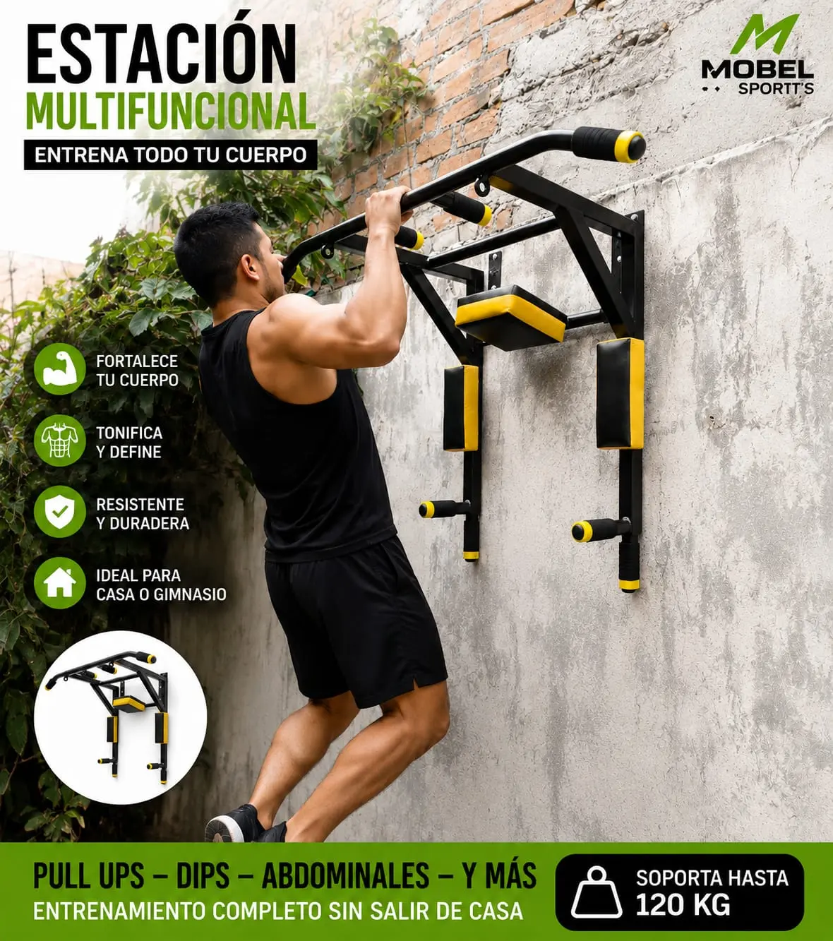 Set de conos de entrenamiento deportivo MOBEL SPORTS 
