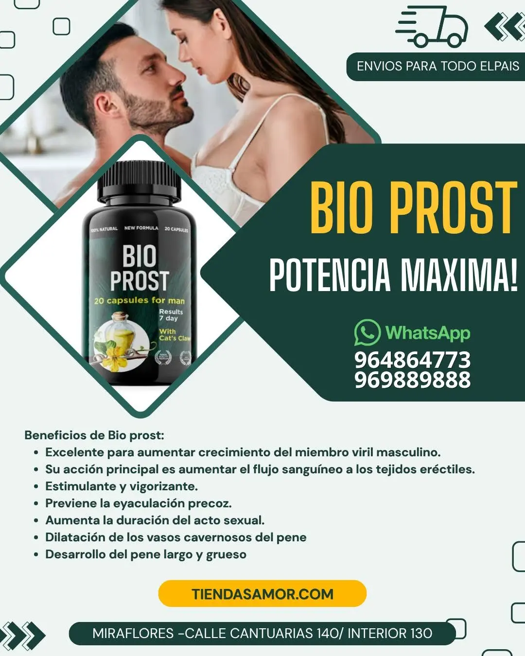 BioProst Americano Tratamiento Completo tiendas amor 