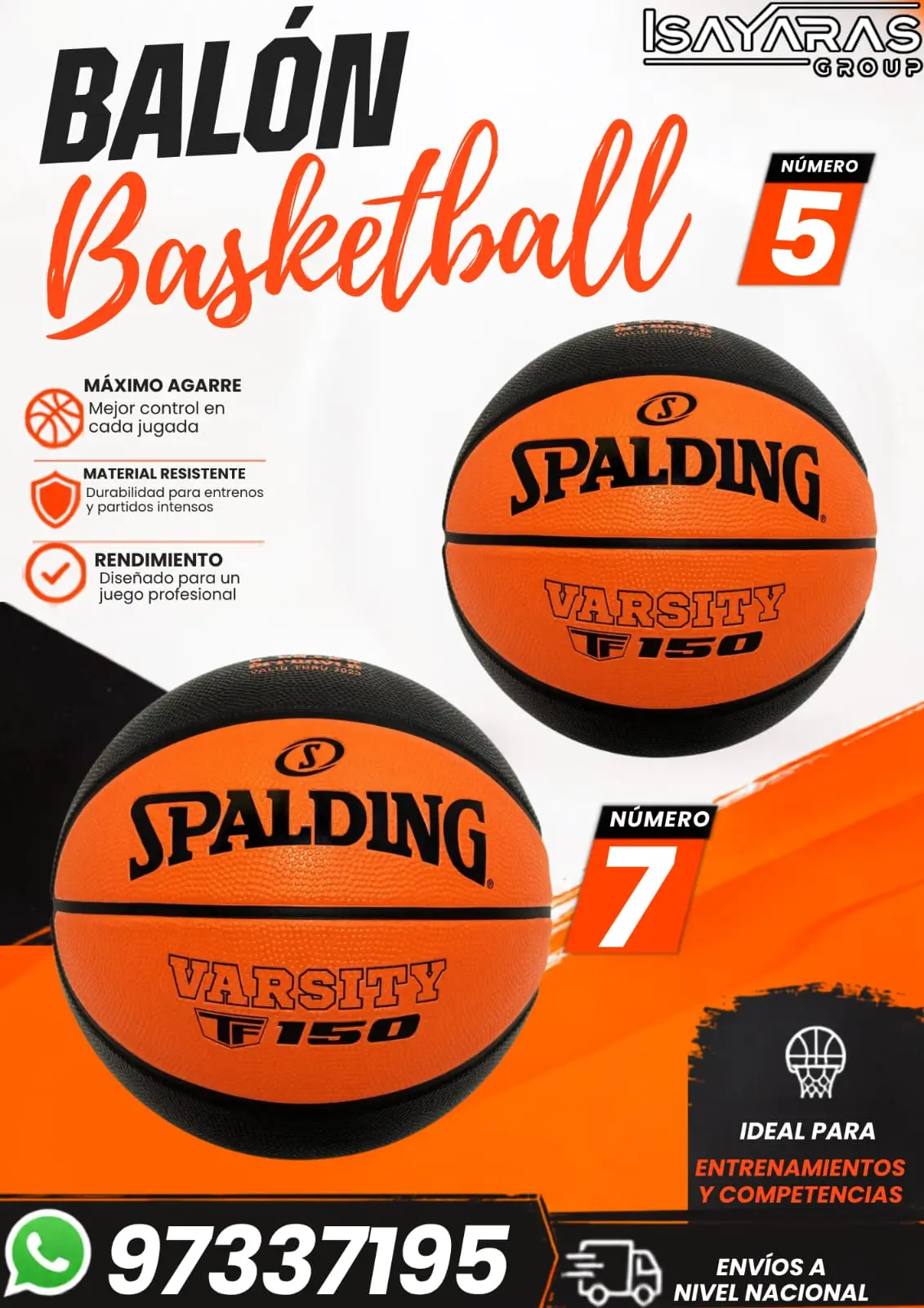 Pelotas de basquet - isayaras group 