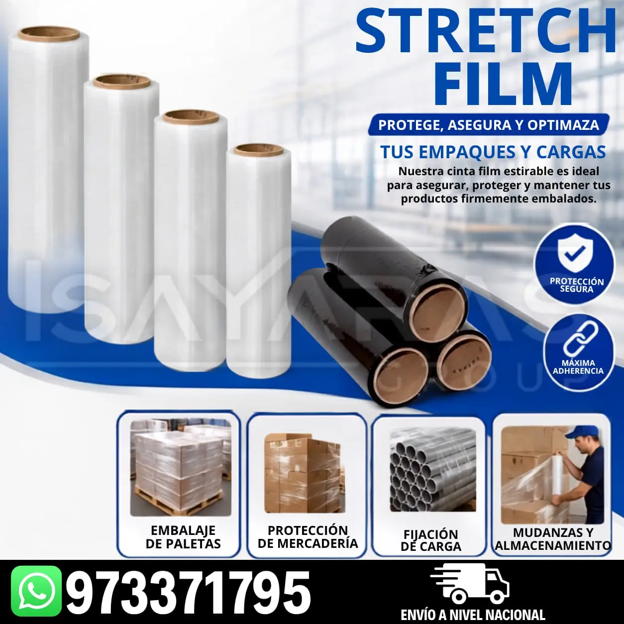  STRETCH FILM DE COLORES ISAYARAS GROUP 