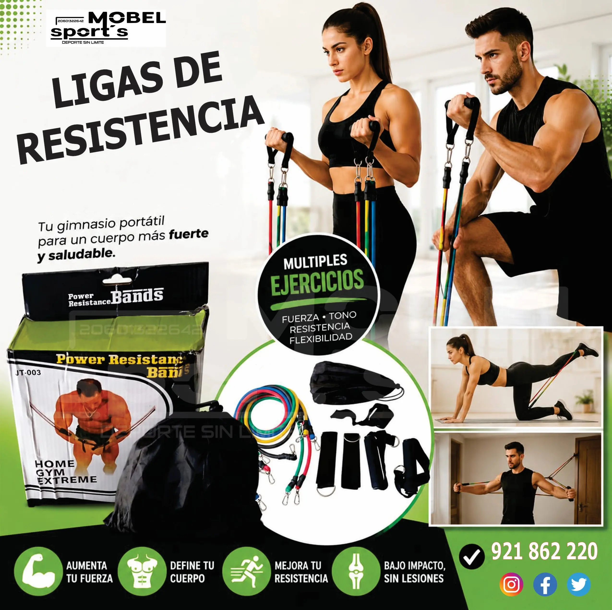 Parante para Cancha de Vóley Recreativo MOBEL SPORTS 