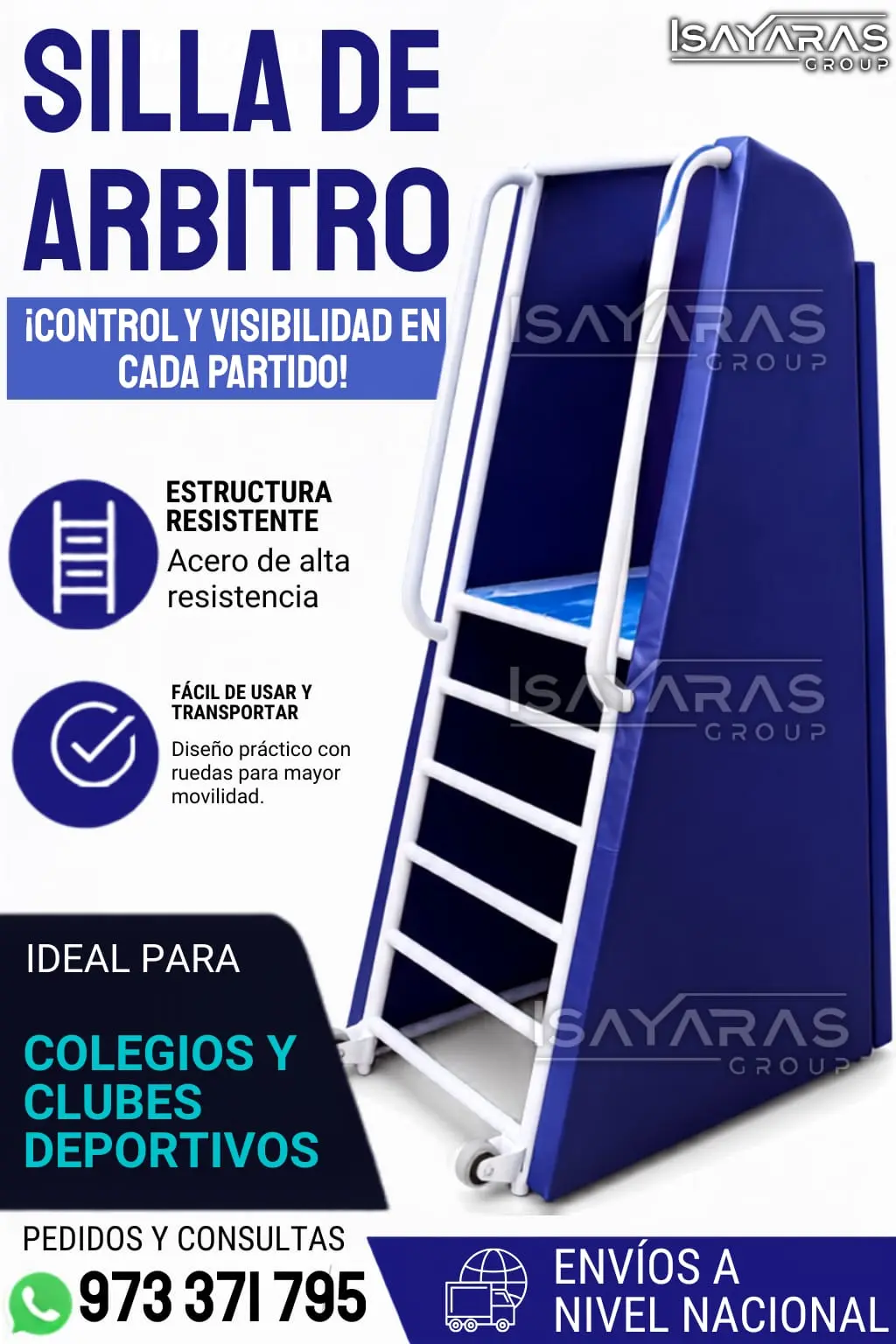 KIT DE CARRITO PORTA PELOTAS - ISAYARAS GROUP 